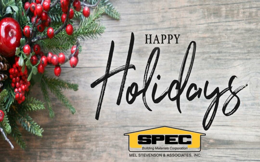 All SPEC Locations will be closed Friday, December 24th, 2021