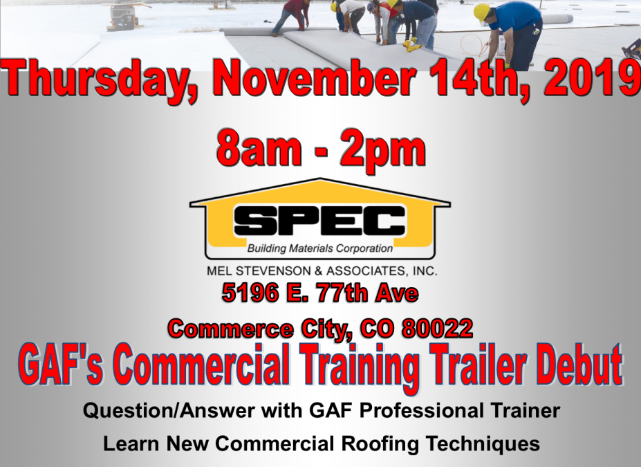 GAF Commercial Training