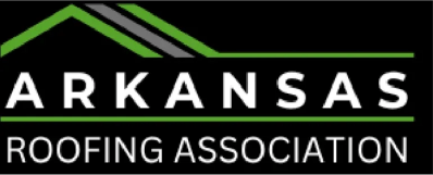 Arkansas Roofing Association green and black color logo