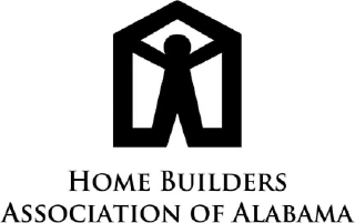Home Builders Association of Alabama black logo