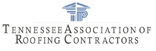 Tennessee Association of Roofing Contractors blue and black color logo